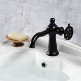 Belknap One-Handle 1-Hole Bathroom Faucet with Push Pop-Up Drain