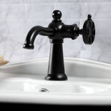 Belknap One-Handle 1-Hole Bathroom Faucet with Push Pop-Up Drain