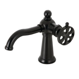 Belknap One-Handle 1-Hole Bathroom Faucet with Push Pop-Up Drain