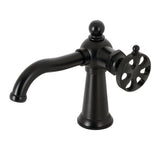 Belknap Single-Handle 1-Hole Deck Mount Bathroom Faucet with Push Pop-Up