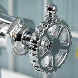 Fuller One-Handle 1-Hole Bathroom Faucet with Push Pop-Up Drain