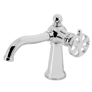 Belknap One-Handle 1-Hole Bathroom Faucet with Push Pop-Up Drain