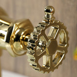 Fuller One-Handle 1-Hole Bathroom Faucet with Push Pop-Up Drain