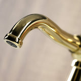 Fuller One-Handle 1-Hole Bathroom Faucet with Push Pop-Up Drain