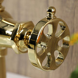 Belknap One-Handle 1-Hole Bathroom Faucet with Push Pop-Up Drain
