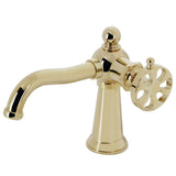 Belknap Single-Handle 1-Hole Deck Mount Bathroom Faucet with Push Pop-Up