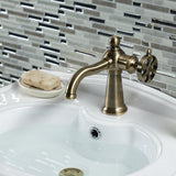 Belknap One-Handle 1-Hole Bathroom Faucet with Push Pop-Up Drain