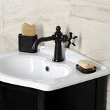 Hamilton One-Handle 1-Hole Bathroom Faucet with Push Pop-Up Drain
