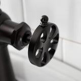 Belknap One-Handle 1-Hole Bathroom Faucet with Push Pop-Up Drain