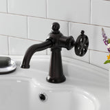 Belknap One-Handle 1-Hole Bathroom Faucet with Push Pop-Up Drain