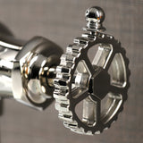 Fuller One-Handle 1-Hole Bathroom Faucet with Push Pop-Up Drain