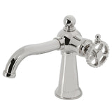 Fuller Single-Handle 1-Hole Deck Mount Bathroom Faucet with Push Pop-Up