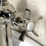 Hamilton Single-Handle 1-Hole Deck Mount Bathroom Faucet with Push Pop-Up