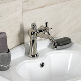 Hamilton Single-Handle 1-Hole Deck Mount Bathroom Faucet with Push Pop-Up