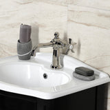 Hamilton Single-Handle 1-Hole Deck Mount Bathroom Faucet with Push Pop-Up