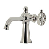 Belknap Single-Handle 1-Hole Deck Mount Bathroom Faucet with Push Pop-Up