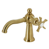 Hamilton Single-Handle 1-Hole Deck Mount Bathroom Faucet with Push Pop-Up