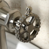 Fuller One-Handle 1-Hole Bathroom Faucet with Push Pop-Up Drain