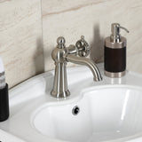 Fuller Single-Handle 1-Hole Deck Mount Bathroom Faucet with Push Pop-Up