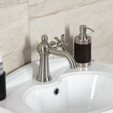 Hamilton Single-Handle 1-Hole Deck Mount Bathroom Faucet with Push Pop-Up