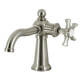 Hamilton Single-Handle 1-Hole Deck Mount Bathroom Faucet with Push Pop-Up