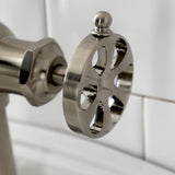 Belknap One-Handle 1-Hole Bathroom Faucet with Push Pop-Up Drain