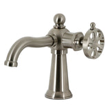 Belknap One-Handle 1-Hole Bathroom Faucet with Push Pop-Up Drain