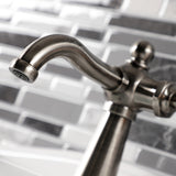 Fuller One-Handle 1-Hole Bathroom Faucet with Push Pop-Up Drain