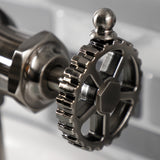 Fuller One-Handle 1-Hole Bathroom Faucet with Push Pop-Up Drain