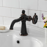Belknap One-Handle 1-Hole Bathroom Faucet with Push Pop-Up Drain
