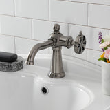 Belknap One-Handle 1-Hole Bathroom Faucet with Push Pop-Up Drain