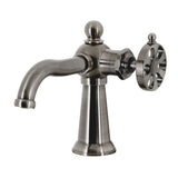 Belknap Single-Handle 1-Hole Deck Mount Bathroom Faucet with Push Pop-Up