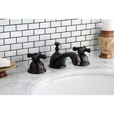 Duchess Two-Handle 3-Hole Deck Mount Widespread Bathroom Faucet with Brass Pop-Up