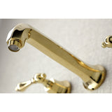 Metropolitan Two-Handle 3-Hole Wall Mount Roman Tub Faucet