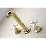 Metropolitan Two-Handle 3-Hole Wall Mount Roman Tub Faucet