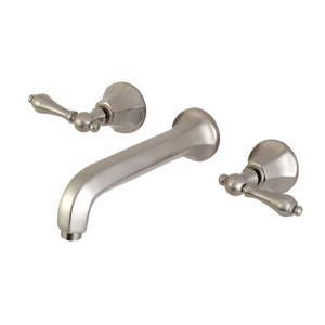 Metropolitan Two-Handle 3-Hole Wall Mount Roman Tub Faucet