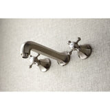 Metropolitan Two-Handle 3-Hole Wall Mount Roman Tub Faucet