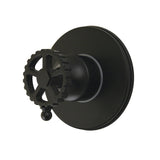 Fuller Single-Handle Six-Way Diverter Valve with Round Trim Kit
