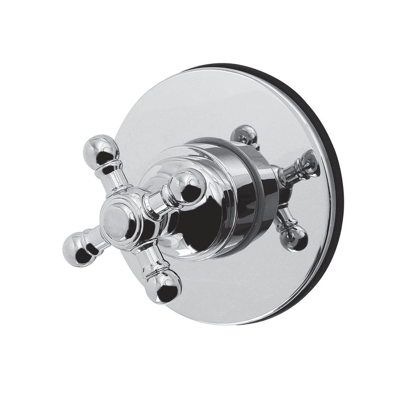 Metropolitan Single-Handle Six-Way Diverter Valve with Round Trim Kit