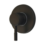 Concord Single-Handle Six-Way Diverter Valve with Round Trim Kit