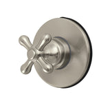 Restoration Single-Handle Six-Way Diverter Valve with Round Trim Kit
