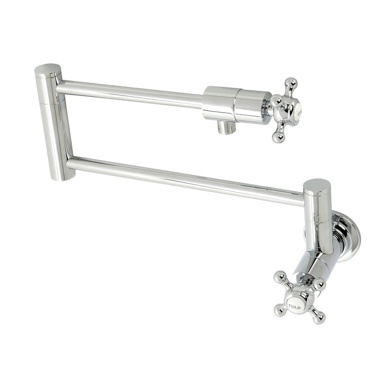 Metropolitan Two-Handle 1-Hole Wall Mount Pot Filler Faucet