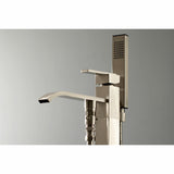 Executive Single-Handle 1-Hole Freestanding Tub Faucet with Hand Shower