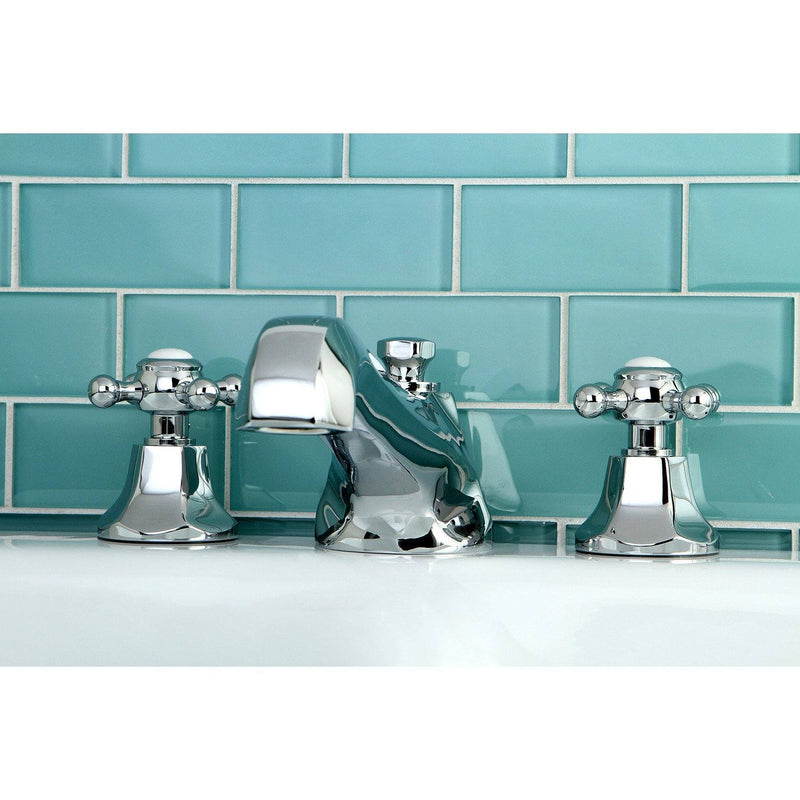 Vintage Two-Handle 3-Hole Deck Mount Roman Tub Faucet