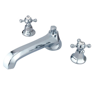 Vintage Two-Handle 3-Hole Deck Mount Roman Tub Faucet