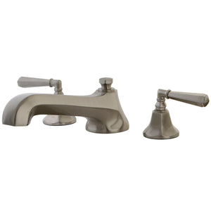 Metropolitan Two-Handle 3-Hole Deck Mount Roman Tub Faucet