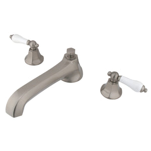 Metropolitan Two-Handle 3-Hole Deck Mount Roman Tub Faucet