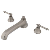 Metropolitan Two-Handle 3-Hole Deck Mount Roman Tub Faucet