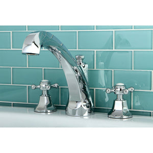 Metropolitan Two-Handle 3-Hole Deck Mount Roman Tub Faucet