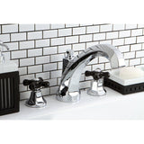 Duchess Two-Handle 3-Hole Deck Mount Roman Tub Faucet